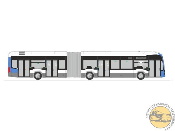 Modellbus MB eCitaro G; Stadtwerke Ulm (SWU)